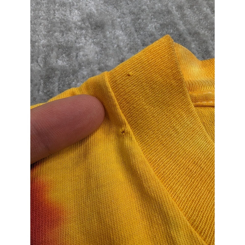Vintage Bob Marley T-Shirt XL Single Stitch Double Sided Tie Dye Made in USA 90s - Picture 8 of 15